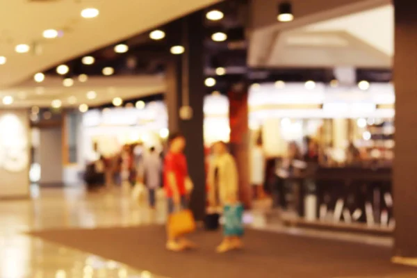 Blurred picture of inside shopping mall, Department store, shopping centres background, Clothing store fashion blur inside mall