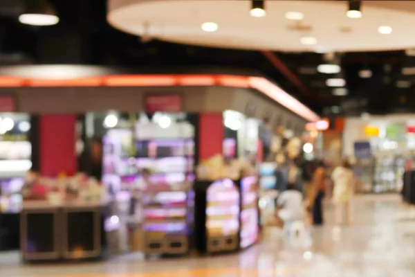 Blurred picture of shop inside shopping mall, Department store background, Blur shopping centers background, street foot fashion blur inside mall