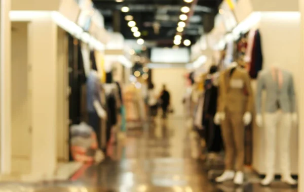 Blurred picture of Men Suit Shop Clothing store fashion shop inside shopping mall, Clothing store fashion blur inside mall