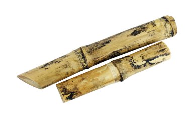 Beyaz arka plan şeker kamışı şeker kamışı şeker kamışı, şeker kamışı yığın, yanık, baston, parçası izole