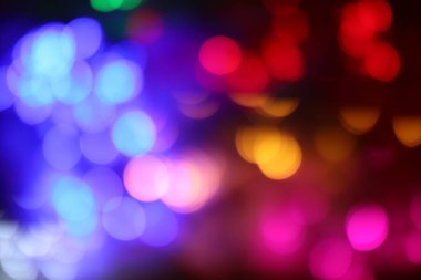 renkli bokeh ışık arka plan, soyut bokeh gece ışık multi renk arka plan
