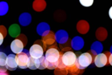 renkli bokeh ışık arka plan, soyut bokeh gece ışık multi renk arka plan