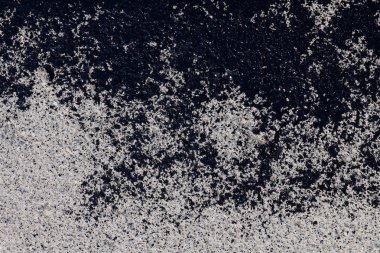 Asfalt, doku asfalt yolun yapım aşamasında, arka plan asfalt, asfalt beton doku