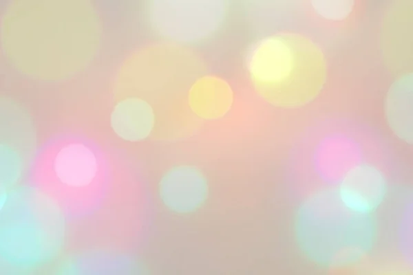 ぼやけた光ボケ カラフルな明るい背景 壁紙ボケ柔らかい光の色 — ストック写真