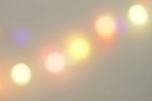 Niewyraźne Światło Kolorowe Jasne Tło Kolor Światła Miękkie Bokeh Tapety — Zdjęcie stockowe