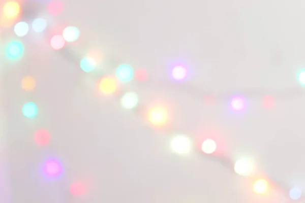 Rozmazané Světla Bokeh Barevné Světlé Pozadí Měkké Světlo Barva Tapety — Stock fotografie