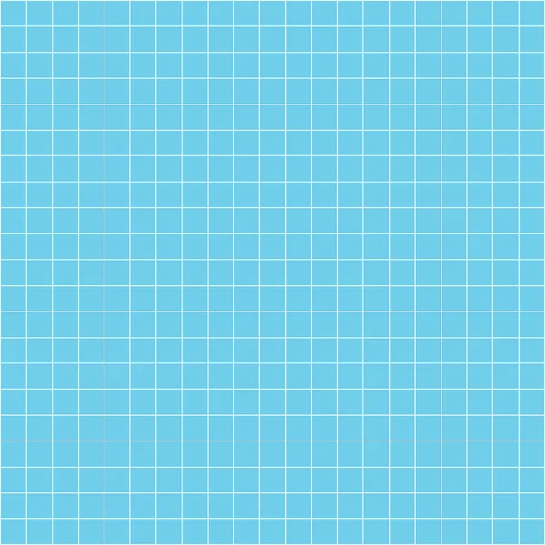 Cuadrícula Cuadrada Línea Gráfico Página Completa Sobre Fondo Papel Azul — Archivo Imágenes Vectoriales