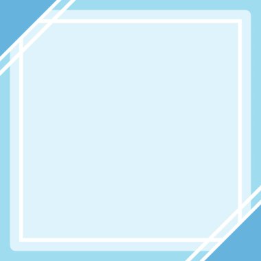pastel mavi renk çerçeve afiş web şablonu arka plan kare boş ve reklam afiş promosyon satış indirimi için kopya alanı medya sosyal online pazarlama ürünleri kozmetik