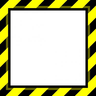 uyarı işareti sarı siyah şerit çerçeve şablonu arka plan kopyalama alanı, afiş çerçeve çizgili tente sarı, medya online güzellik ürünleri reklam promosyon özel satış indirimi için şerit çerçeve