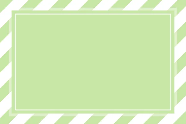 Rahmen Quadratische Vorlage Grün Pastell Weiche Farbe Banner Für Kosmetik — Stockvektor
