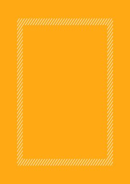 moda çerçeve turuncu renk düz döşeme tarzı ve kopya alanı için dikdörtgen, afiş tasarımı için boş çerçeve turuncu, reklam grafik güzellik kozmetik moda için turuncu çerçeve afiş boş şablonu