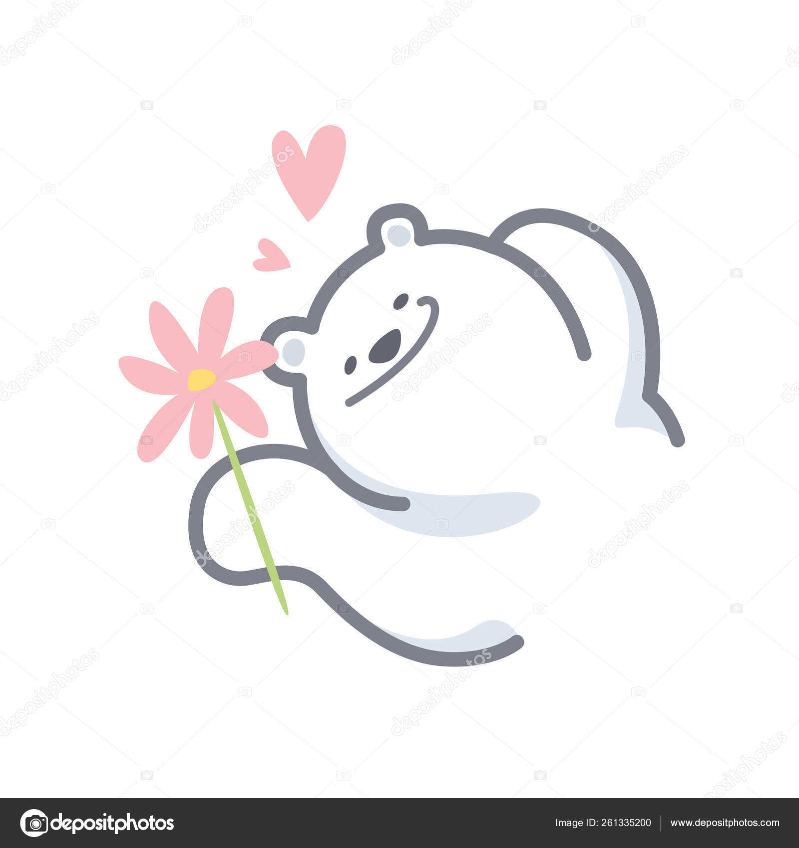 Personaje Dibujos Animados Oso Blanco Lindo Aislado Fondo Blanco Hermosos vector, gráfico vectorial © cgdeaw imagen #261335200 Personaje Dibujos Animados Oso Blanco Lindo Aislado Fondo Blanco Hermosos vector, gráfico vectorial © cgdeaw imagen #261335200