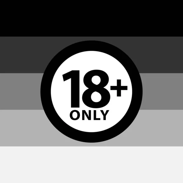 Alleen Teken Waarschuwingssymbool Heteroseksuele Pride Vlaggen Achtergrond Lgbtq Trots Vlaggen — Stockvector