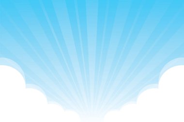 arka plan beyaz bulutları beyaz bulutlar gökyüzü güneş ışığı gökyüzü karikatür kavramı kiriş mavi parlak parlaklık reklam arka plan