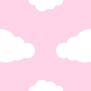 Tatlı bulutlar pastel kare pembe arka planda pürüzsüz, yumuşak pembe pastel bulutlar tatlı ve güzel, pastel renklerde beyaz bulut duvar kağıdı desenleri için pembe temalı, pembe yumuşak ve bulutlu karikatür.