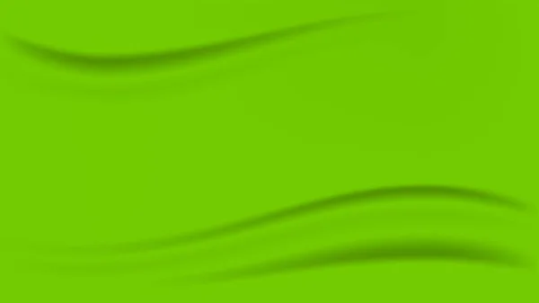 Gradiente Verde Curva Onda Para Fundo Luxuoso Pano Tecido Verde — Vetor de Stock