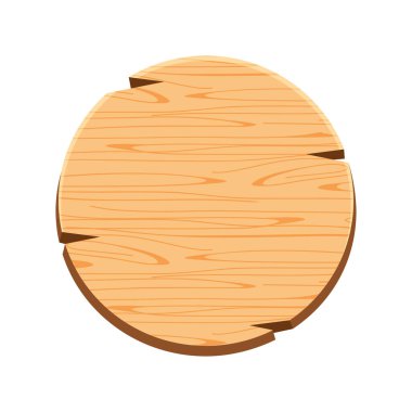 Beyaz, yuvarlak ahşap tabelada izole edilmiş, tahta tabela eski, tahta kavisli, tahta kaplama çerçeve tarzı, ahşap kalas kahverengi antika, fotokopi için boş tahta levha mesajı metni