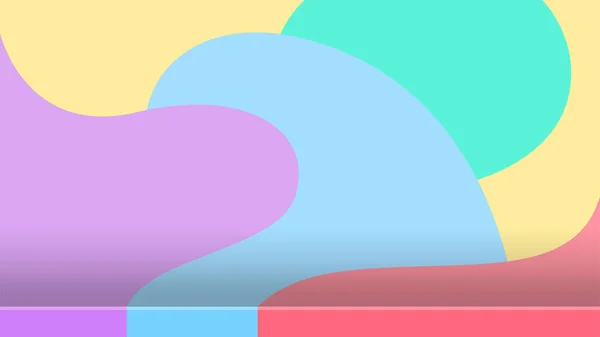 Φόντο Blob Σχήμα Παστέλ Χρώμα Ράφι Οθόνη Για Την Παρουσίαση — Διανυσματικό Αρχείο