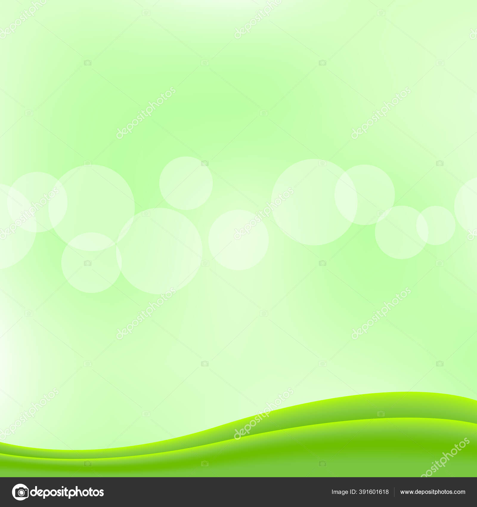Bokeh Soft Green Background Banner Copy Space Bokeh Bright Green Stock Vector C Cgdeaw