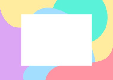 Afiş arkaplanı için pastel beyaz renkte yumuşak çok renkli, broşür için lekesiz, pankart için renkli damlalar, poster için çok renkli damlacıklar, damlacıklar serbest renkli