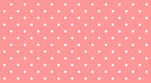 Точковий Білий Рожевому Пастельному Якому Фоні Рожевий Пастельний Простий Точкою — стоковий вектор