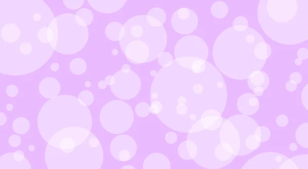 Abstracto Púrpura Bokeh Pastel Suave Para Fondo Desenfocado Burbuja Bokeh — Vector de stock