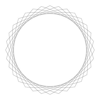 Arkaplan için dalga çizgileri deseni soyut, optik çizgi dalgası kıvrımlı siyah daire, çizgi dalgalarının dinamik hareket eğrisi, çizgi dalgaları biçimli illüzyon dizisi, uzay metnini kopyala