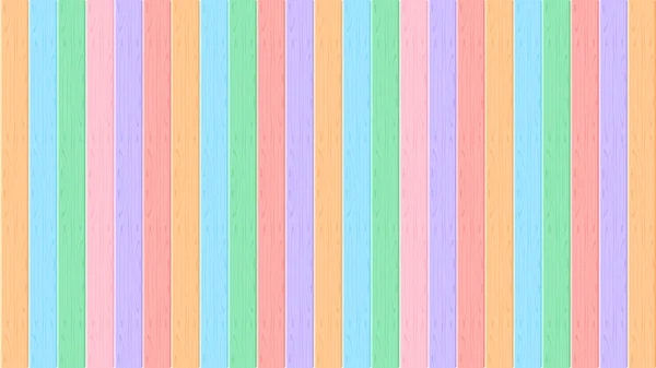 Trä Vägg Pastell Mjuk Färg För Bakgrund Flera Färger Trä — Stock vektor
