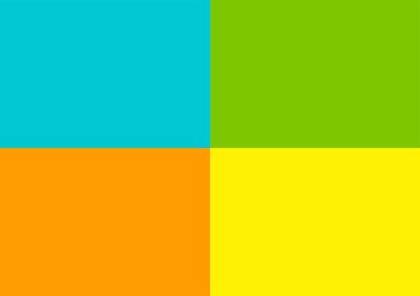 kare şekilli modern duvar, arkaplan için turuncu yeşil ve mavi pastel renk, mozaik desenli pastel yumuşak renk, mimari arkaplan için renkli duvar seramiği