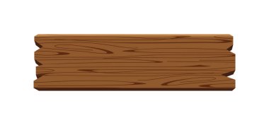 Tahta tabela, tahtadan koyu kahverengi beyaz, tahta tahta tahta yatay eski, boş tahta, kopya uzay metni için ahşap tabela, işaret levhası, ahşap çizgi film tarzı.