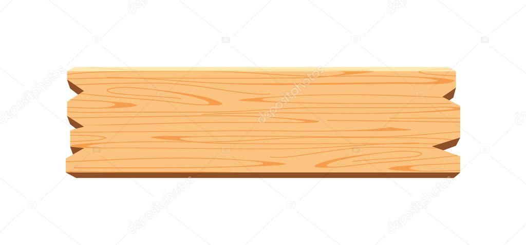 plank signage, wooden plank light brown isolated on white, wood board horizontal old, empty planks wood, wooden sign for copy space text, wood plank for signage, wood plank cartoon style