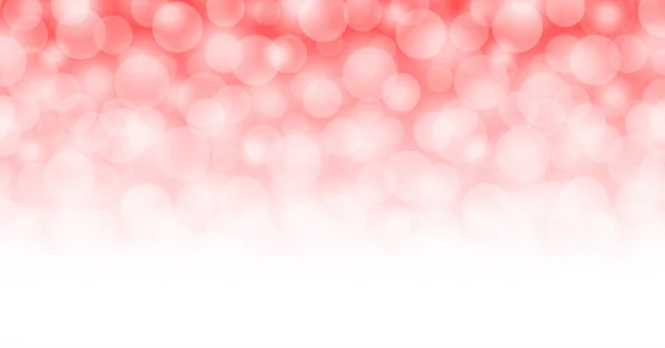 Abstract Red Bokeh Background Maroon Red Light Bokeh Backgrounds Banner — ストックベクタ