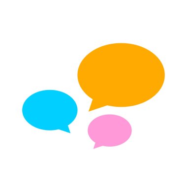 Konuşma balonu elipsi beyaz, diyalog çember şekli grafik sohbet işareti için konuşma balonu metin için konuşma balonu, sohbet komik çember sembolü, daire balon düşman diyaloğu