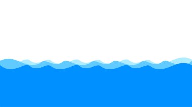 Su dalgaları arka plan için mavi, su dalgaları açık mavi ve kopyalama alanı, okyanus deniz yüzeyi afiş arkaplan için, su akışı grafikleri