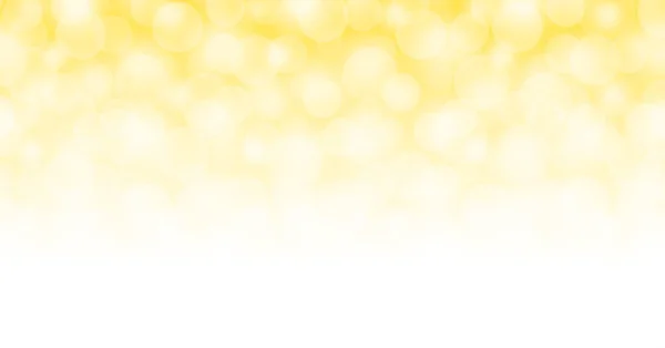 背景のための抽象的な黄色の金のボケ 豪華な背景装飾のための金の輝き 壁紙のための黄金の光のボケ 泡の金の輝き 光のボケ金と集中輝き効果 — ストックベクタ
