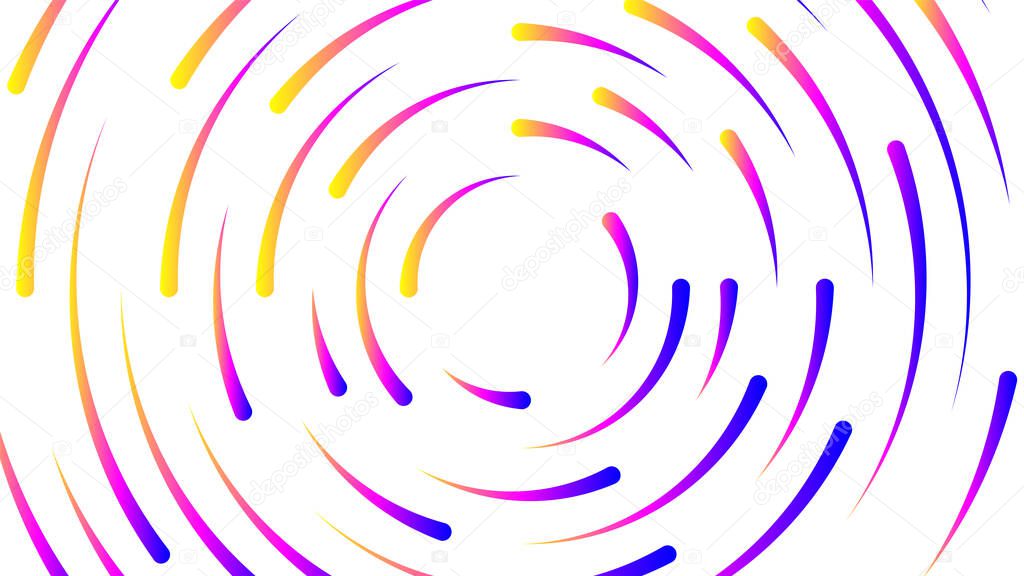 circle line purple bright for modern background, light neon effect motion with line mixed color, glowing light circle graphic for wallpaper, art line swirl shine color for technology digital concept
