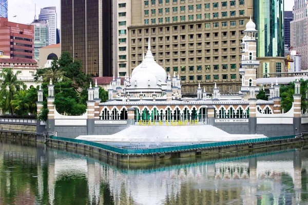 歴史的なモスク クアラルンプール マレーシアでマスジッド ジャメク — ストック写真