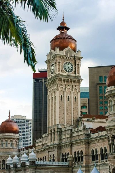 Tour Horloge Sultan Abdul Samad Kuala Lumpur Malaisie — Photo