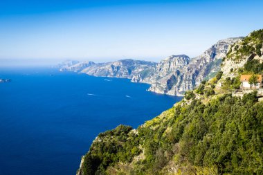 Sakin Akdeniz Sorrentine Yarımadası ve Amalfi Sahili