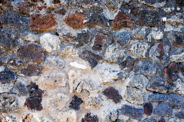 Ancien Mur Pierre Lave Fond Texture — Photo