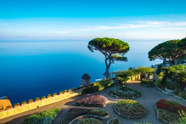 Bahçe Villa Rufolo Ravello Köyü, Amalfi coast, İtalya