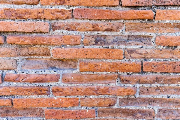 Old Red brick texture and background from antique town Pompeii