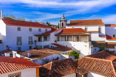 Obidos Güzel Köyü Şehir Duvarından Görünümü