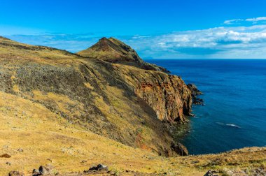 Ponta de Sao Lourenco yarımadasında yürüyüş, Madeira adası