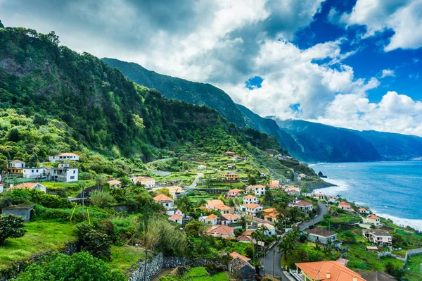 Northern coast of Atlantic coast at Madeira islands