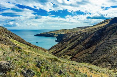 Ponta de Sao Lourenco'daki kayalıklar, Madeira adaları