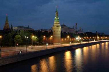 Moskova Nehri 'nin seti Kızıl Meydan Gecesi
