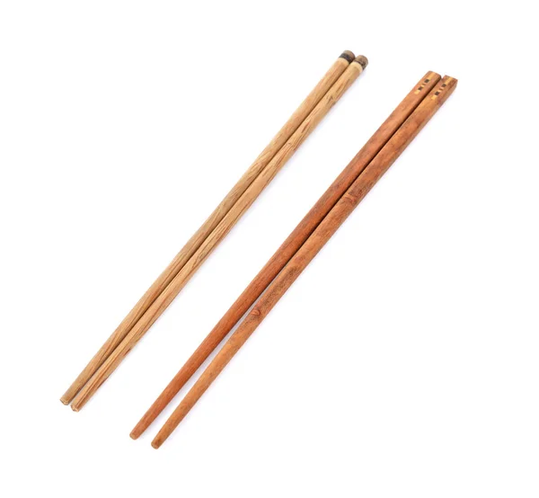 Chopsticks Απομονωμένα Λευκό Φόντο — Φωτογραφία Αρχείου