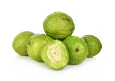 Chebulic beyaz arka plan üzerinde izole Myrobalans