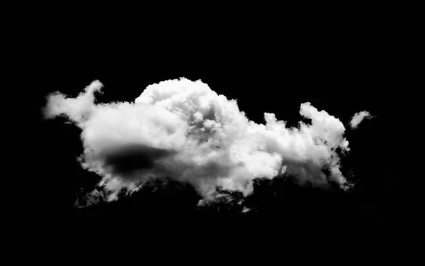 Nuages Sur Fond Noir — Photo